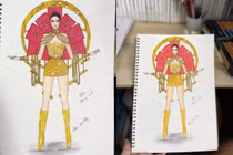 Trang phục "7 miếng đất" đề cử dự thi Miss Universe, dân tình hoang mang