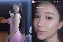 "Phú bà" Yogurt khoe khéo body nóng bỏng trong bộ đầm quyến rũ