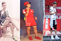 Phong cách thời trang “nổi loạn” của cây hài CLB Quảng Ninh