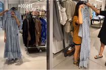 Chết cười bức ảnh "khi bạn chân ngắn nhưng lại muốn mặc váy dài"