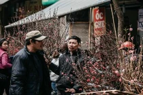Giới trẻ thích thú với phiên chợ hoa Tết lâu đời nhất ở Hà Nội