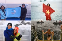 Những cô gái Việt Nam từng đặt chân đến Nam Cực