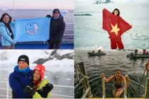 Những cô gái Việt Nam từng đặt chân đến Nam Cực