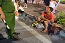 Cấm mang chó không rọ mõm vào phố đi bộ hồ Gươm, dân mạng nói gì?