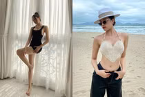 Nữ MC truyền hình Thanh Thanh Huyền khoe trọn body 