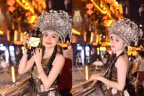 "Người cũ" Quang Hải hóa hot girl dân tộc cực long lanh