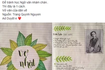 Vẽ nhân vật văn học như tác phẩm hội họa, cô nữ sinh nhận "bão" like