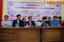 U23 Việt Nam đủ đội hình đấu với Cerezo Osaka