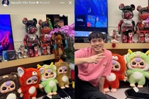 "Chủ tịch" Văn Toàn đập hộp 4 "bé ba" 1000% khiến netizen trầm trồ