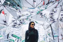 Vòm kính ảo diệu khiến đang khiến dân mạng "dậy sóng" ở đâu?