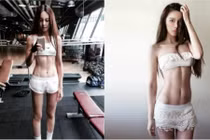 Thân hình vạn người mê của nữ diễn viên Malaysia