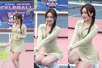 Danh tính hot girl pickleball "mới cứng" khiến dân mạng xao xuyến