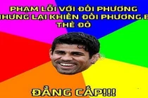 Ảnh chế: Costa là “kịch sĩ” thành công nhất tuần qua