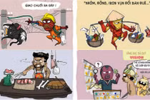 Sẽ ra sao khi các siêu anh hùng Marvel đến Việt Nam?