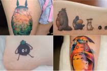 Hình xăm hoạt hình Nhật Bản hút hồn giới trẻ