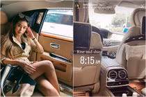 Rich kid Tiên Nguyễn lại khiến CĐM trầm trồ khi khoe xế hộp chất