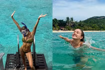 “Nữ VĐV điền kinh đẹp nhất thế giới” mặc bikini đẹp miễn chê