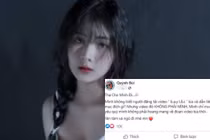 Bị nghi lộ clip "phê pha" gây bão mạng, gái xinh Quỳnh Alee nói gì?