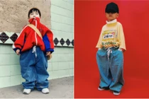 Cậu nhóc 4 tuổi nổi tiếng nhờ diện đồ của bố