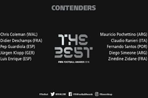 FIFA công bố danh sách top 10 HLV xuất sắc nhất thế giới