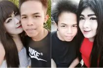 Phát hoảng với cặp đôi chàng “cò hương”, nàng “khủng long"