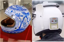 Cười "ná thở" với loạt mũ bảo hiểm được netizen truyền tay nhau