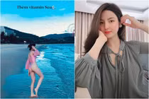 Dân mạng "no mắt" với body đẹp chuẩn của bồ tin đồn Quang Hải