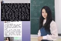 Đang ngồi yên, cô giáo Vật lý hot nhất MXH bị drama réo tên