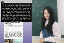Đang ngồi yên, cô giáo Vật lý hot nhất MXH bị drama réo tên