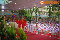 Hình ảnh Khai giảng Năm học mới ấn tượng ở Tiểu học Nghĩa Tân