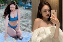 Bạn gái thạc sĩ của thủ môn U22 Việt Nam để lộ body cực phẩm