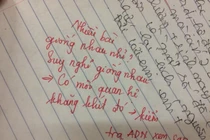 Chết cười với lời phê bài kiểm tra "chất như nước cất" của các giáo viên