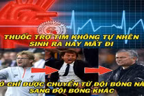 Ảnh chế bóng đá: HLV Ngoại hạng Anh mua thuốc trợ tim