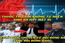 Ảnh chế bóng đá: HLV Ngoại hạng Anh mua thuốc trợ tim