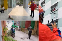 Giao hàng mùa COVID-19, ai thông minh như các chàng shipper