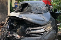 Nắng nóng đỉnh điểm, xế hộp Honda đỗ ngoài trời cũng "bùng cháy"