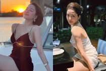 Diện váy ôm body, Trâm Anh chứng minh việc giảm cân thành công