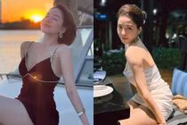 Diện váy ôm body, Trâm Anh chứng minh việc giảm cân thành công