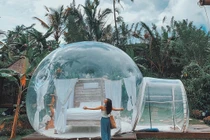 Cực hot: Xuất hiện Khách sạn bong bóng ở Đà Lạt "chất" không kém Bali