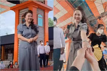 Xuất hiện ở Đại Nam, bà Phương Hằng làm netizen ngỡ ngàng nhan sắc