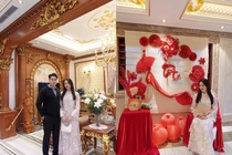 Hoa khôi bóng chuyền Việt Hương khoe biệt thự bạc tỉ nhà chồng