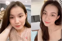 Hoa hậu Thùy Lâm khoe nhan sắc đời thường sau 11 năm rời xa showbiz