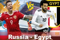  Nga - Ai Cập: Chờ Salah có trận đấu đầu tiên tại World Cup