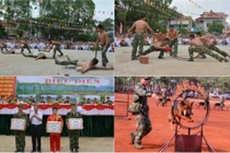 Thán phục võ thuật của Bộ đội Biên phòng Việt Nam