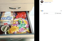 Dân mạng “choáng” trước lương thực ăn cả năm không hết của hội chị em 