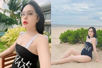 Bầu con thứ 4, "nữ đại gia quận 7" tự tin khoe vóc dáng