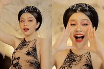 Hoá Thị Màu, "bà hoàng biến hình" Quỳnh Thi lại khiến netizen trầm trồ