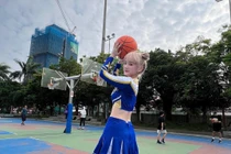 "Nữ thần bóng rổ" xứ Trung khoe body đẹp mê ly