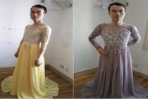 Thử váy chiều khách, ông chủ shop online được phong "thánh"