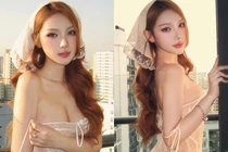 Mỹ nhân Sài thành “dọa” soán ngôi Hương Giang idol khoe thân táo bạo